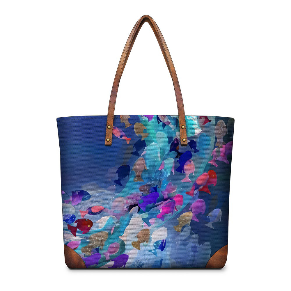 COLORFUL FISH TOTE