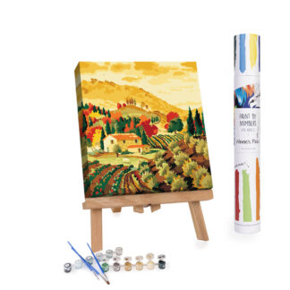 Adults Paint-by-Numbers in Tube - Tuscan Serenity, Robin Wethe Altman