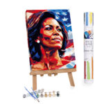 Adults Paint-by-Numbers in Tube - Colors of a First Lady - Michelle's Edition