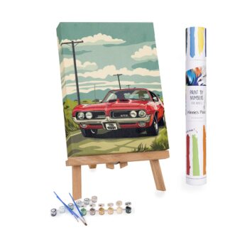 Adults Paint-by-Numbers in Tube - GTO Glory Days