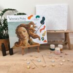 Adults Framed Paint-by-Numbers - The birth of Venus, by Sandro Botticelli