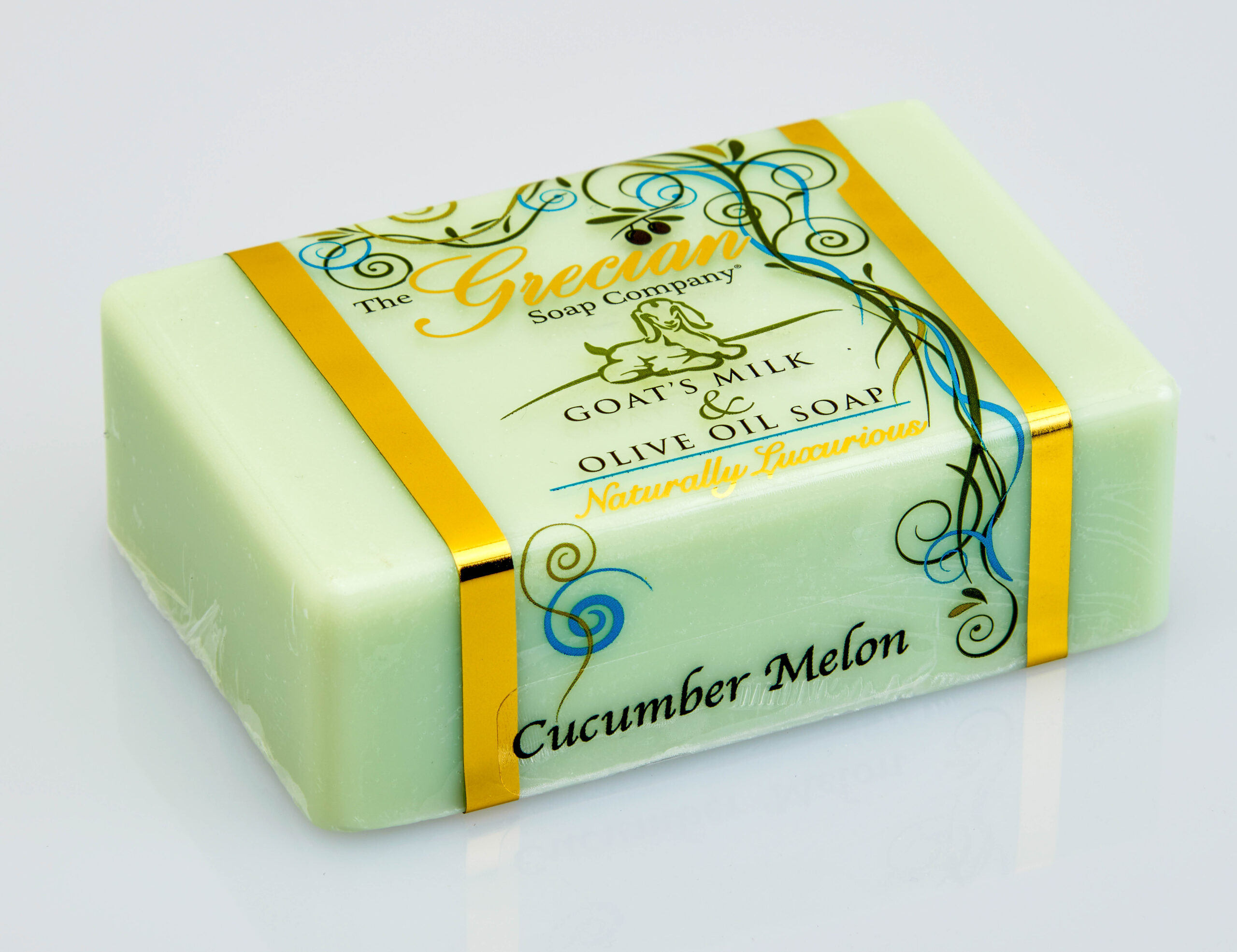 Goat's Milk & Olive Oil Soap Bar - Cucumber Melon
