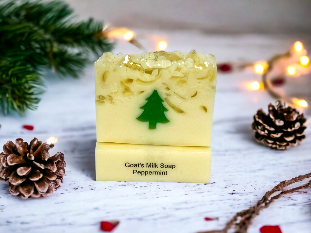 Christmas Bloom Soap – Peppermint