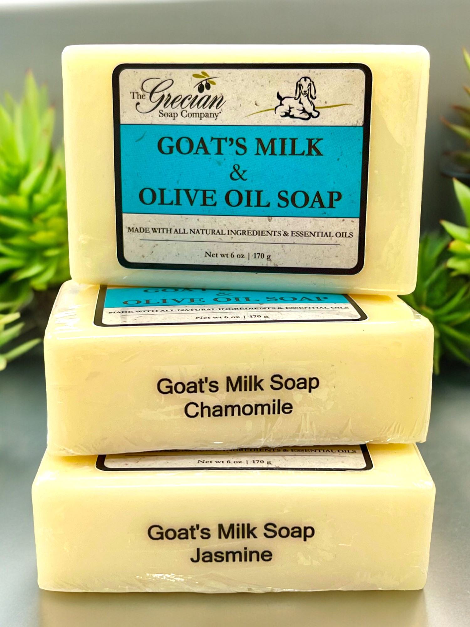 Clean Beauty Goat’s Milk & Olive Oil Soap – Lavender