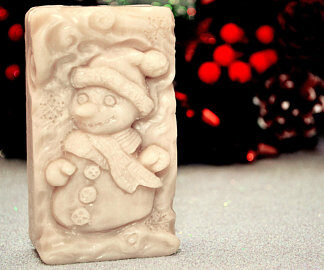 Snowman Soap - Cranberry Pomegranate