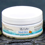 Blue Caribbean Sea Salt Scrub, 8 oz - Island Citrus