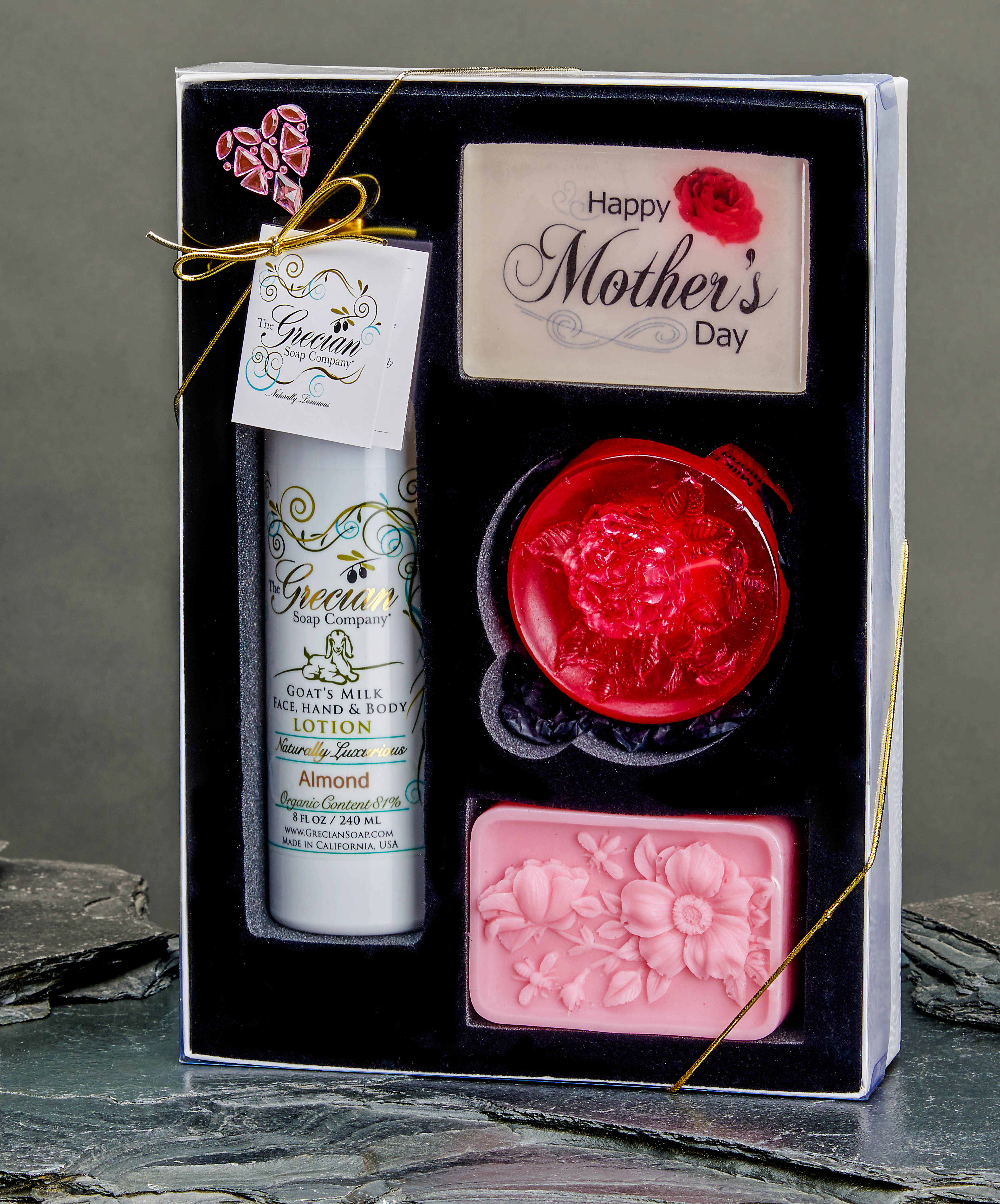 Mother's Day Lotion, Soaps and Sponge Gift Set - Lavender