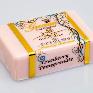 Goat's Milk & Olive Oil Soap Bar - Cranberry Pomegranate