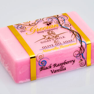 Goat's Milk & Olive Oil Soap Bar - Black Raspberry Vanilla