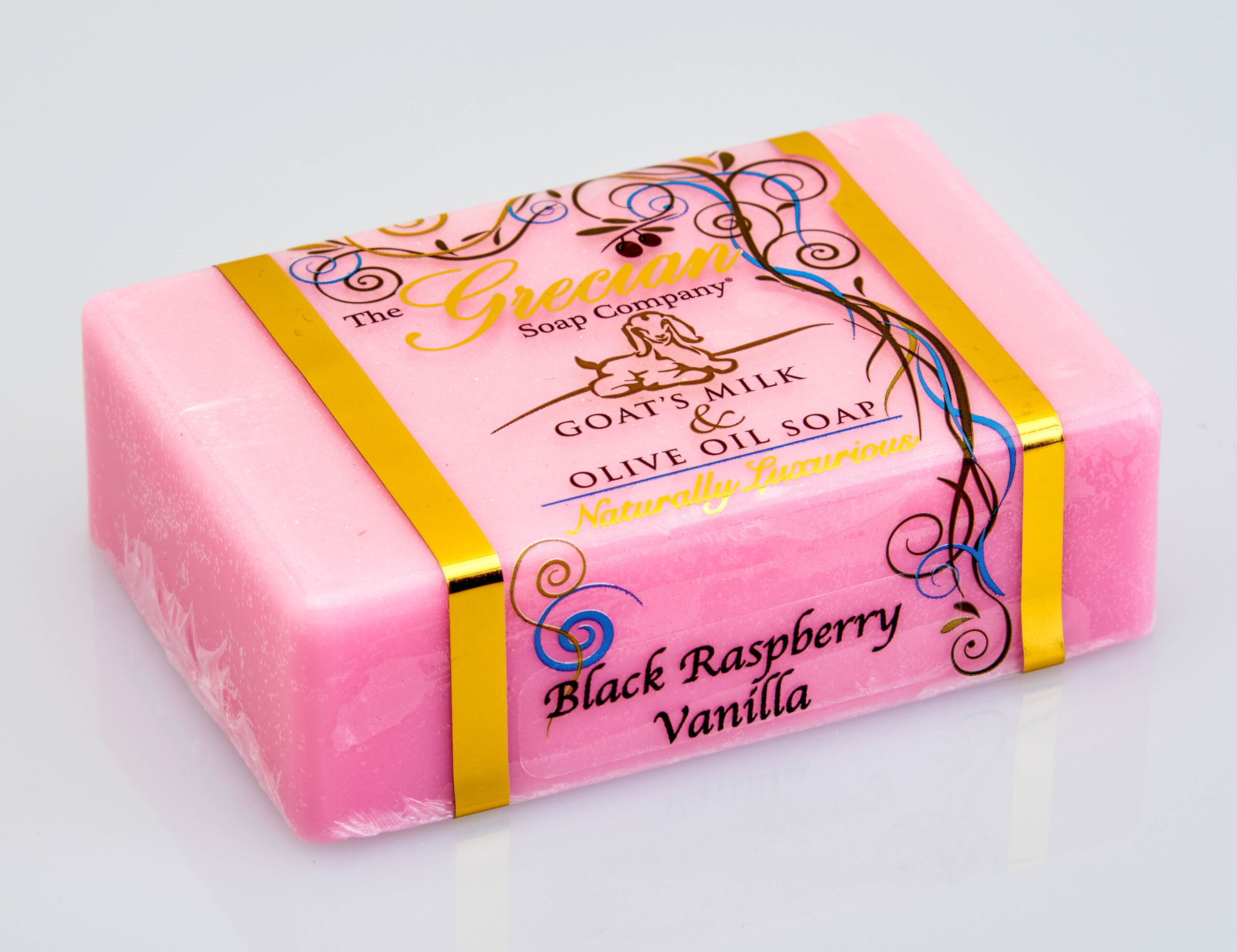 Goat's Milk & Olive Oil Soap Bar - Black Raspberry Vanilla