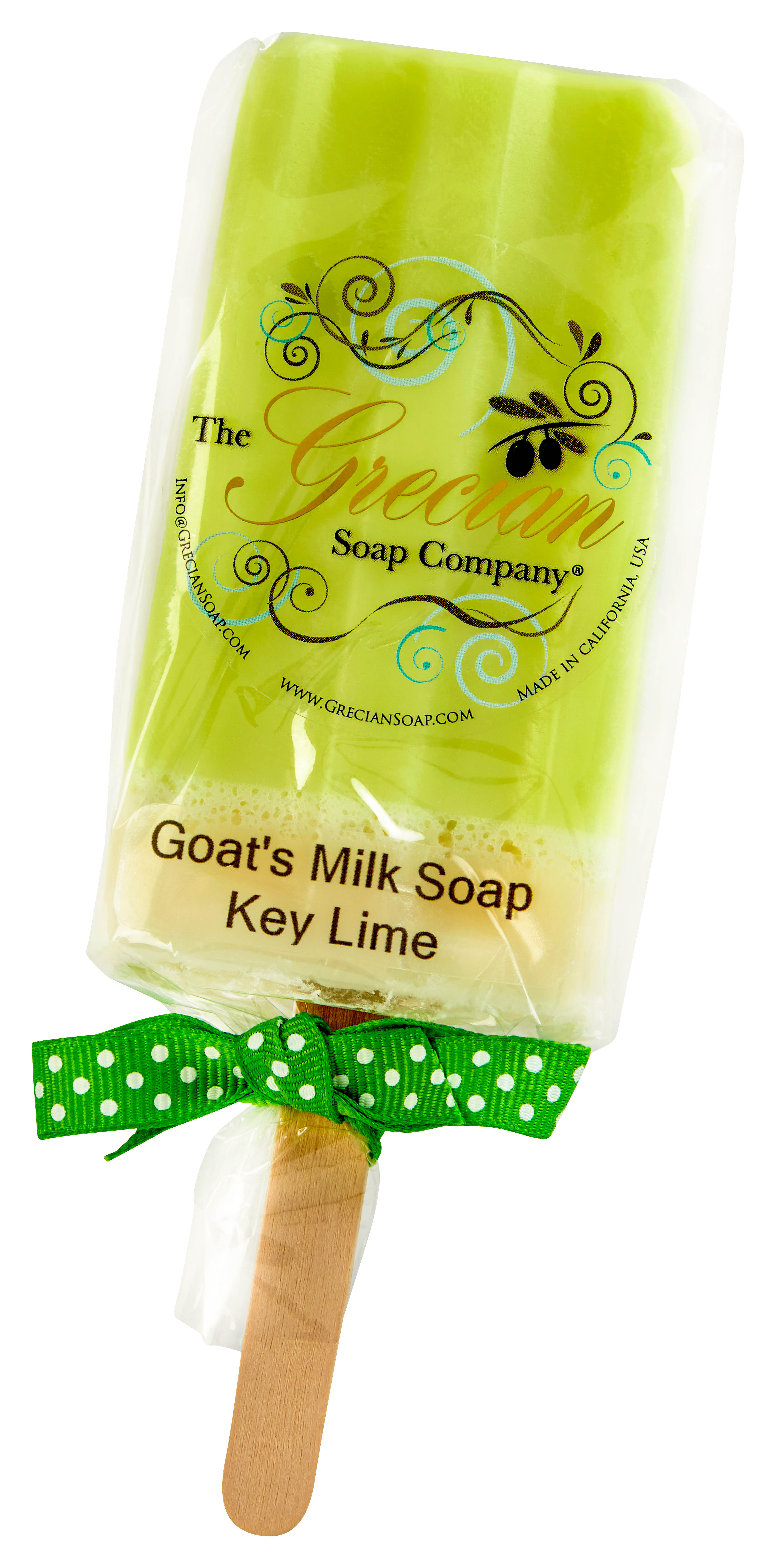 Goat's Milk Popsicle Soap - Key Lime