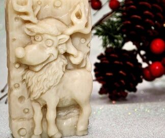 Reindeer Soap - Mulberry