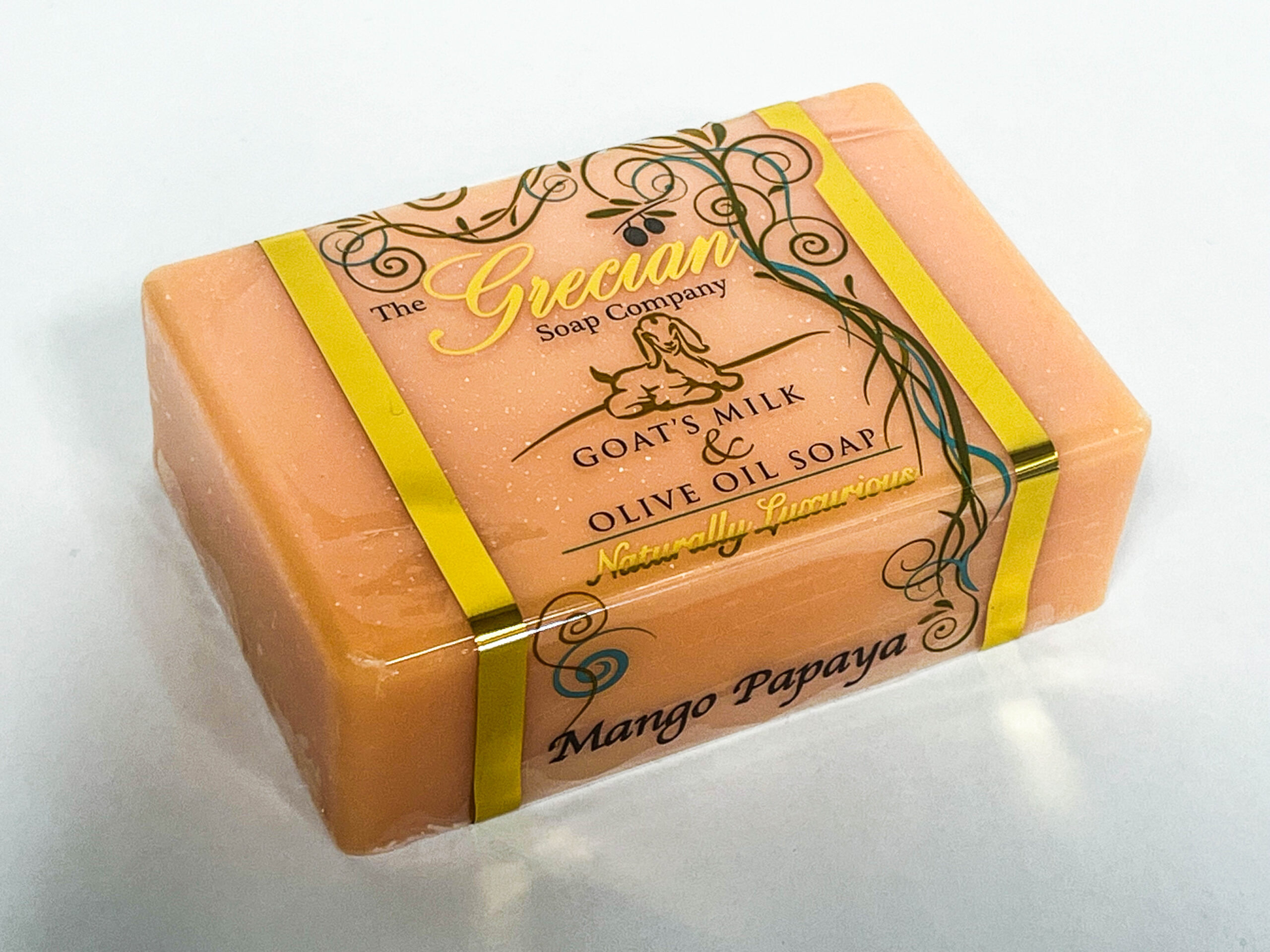Goat's Milk & Olive Oil Soap Bar - Mango Papaya