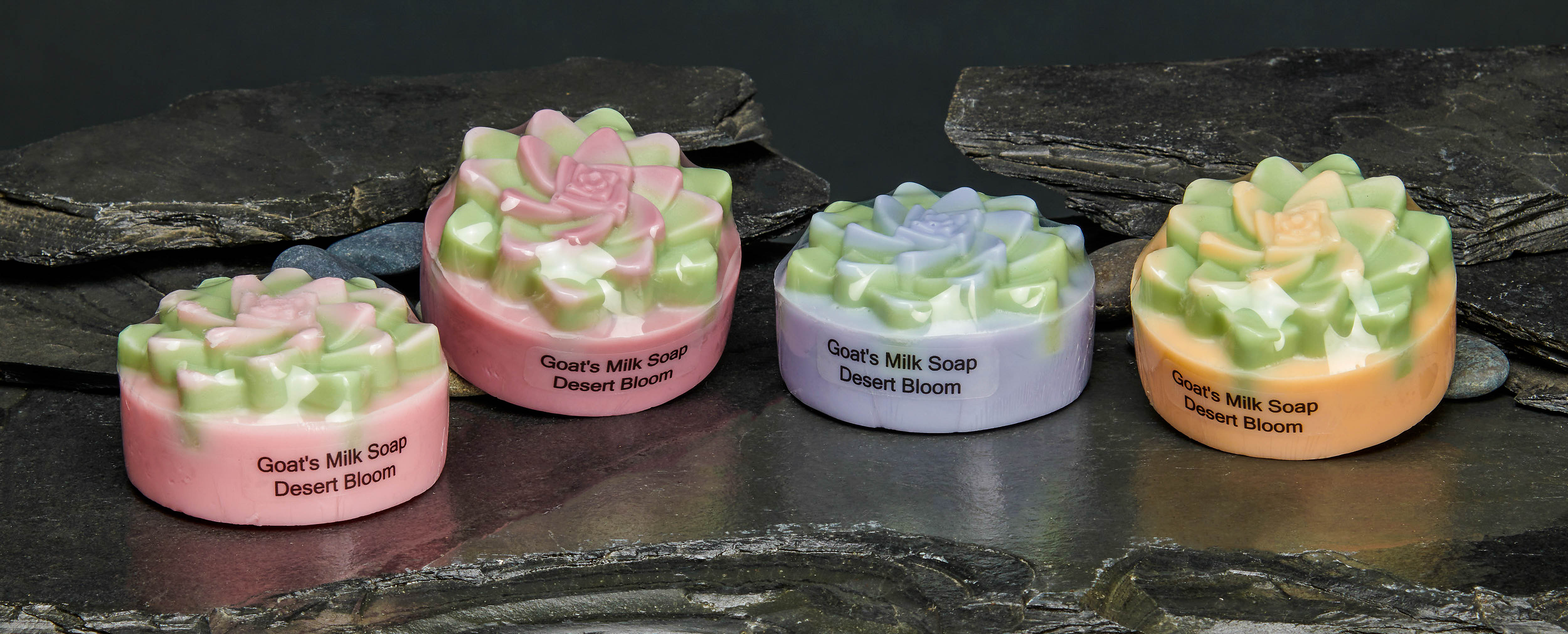 Succulent Soap - Pink