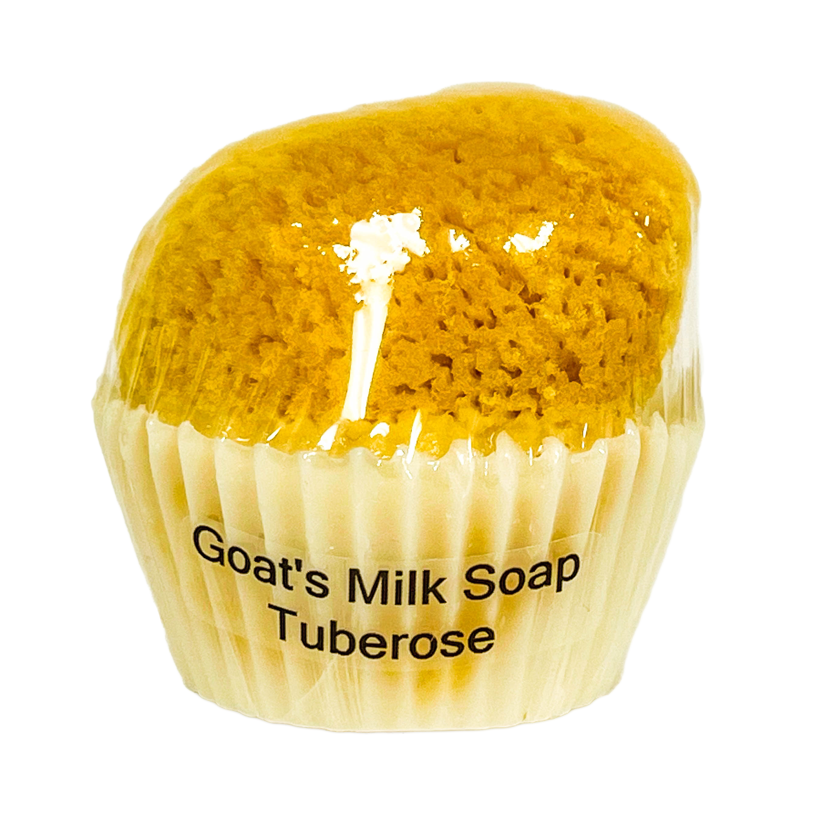 Goat’s Milk Cupcake Soap w/Sponge – Tuberose