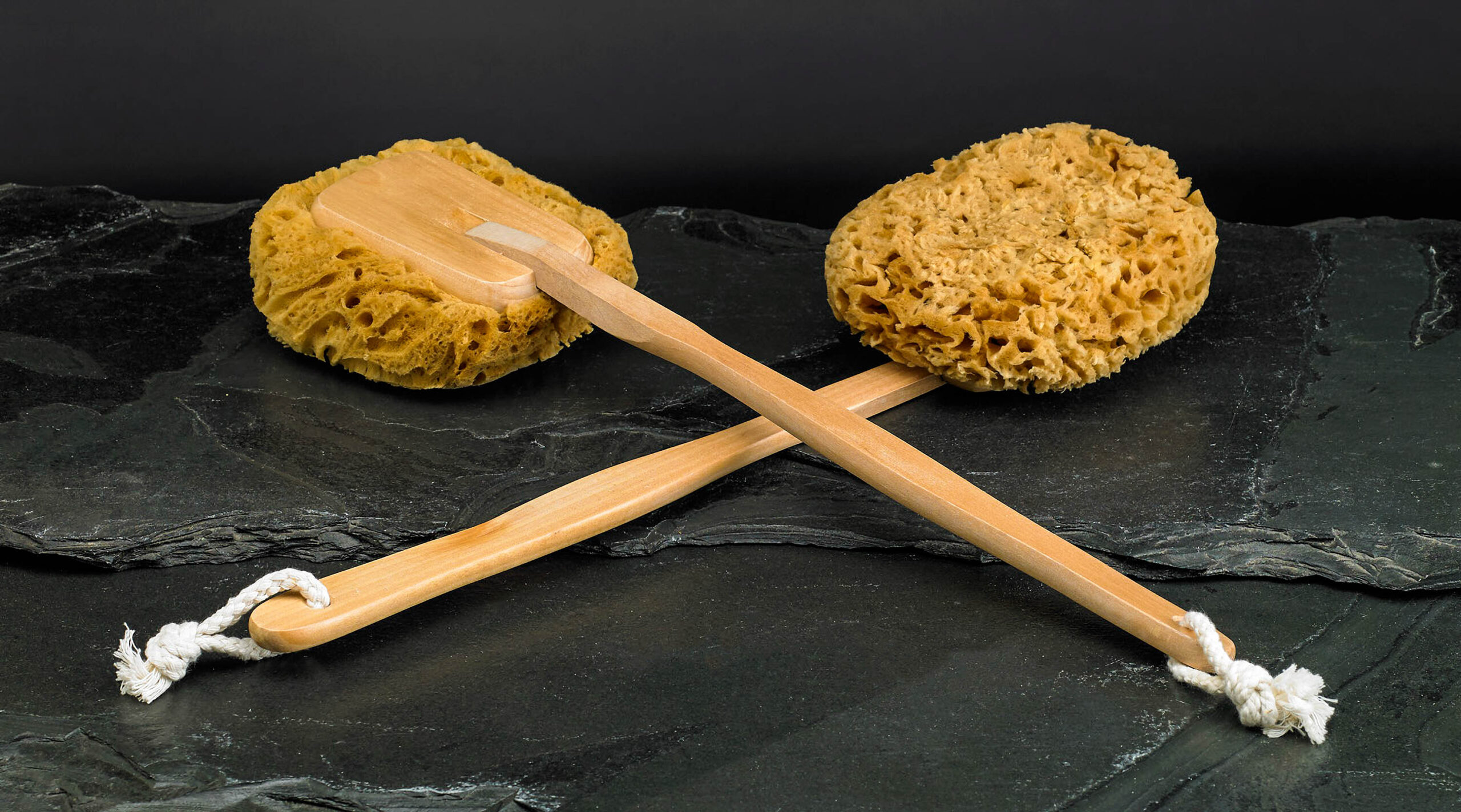 Natural Sponge on a Stick – Sea Wool