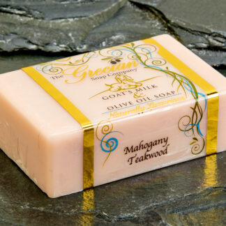 Goat's Milk & Olive Oil Soap Bar - Mahogany Teakwood