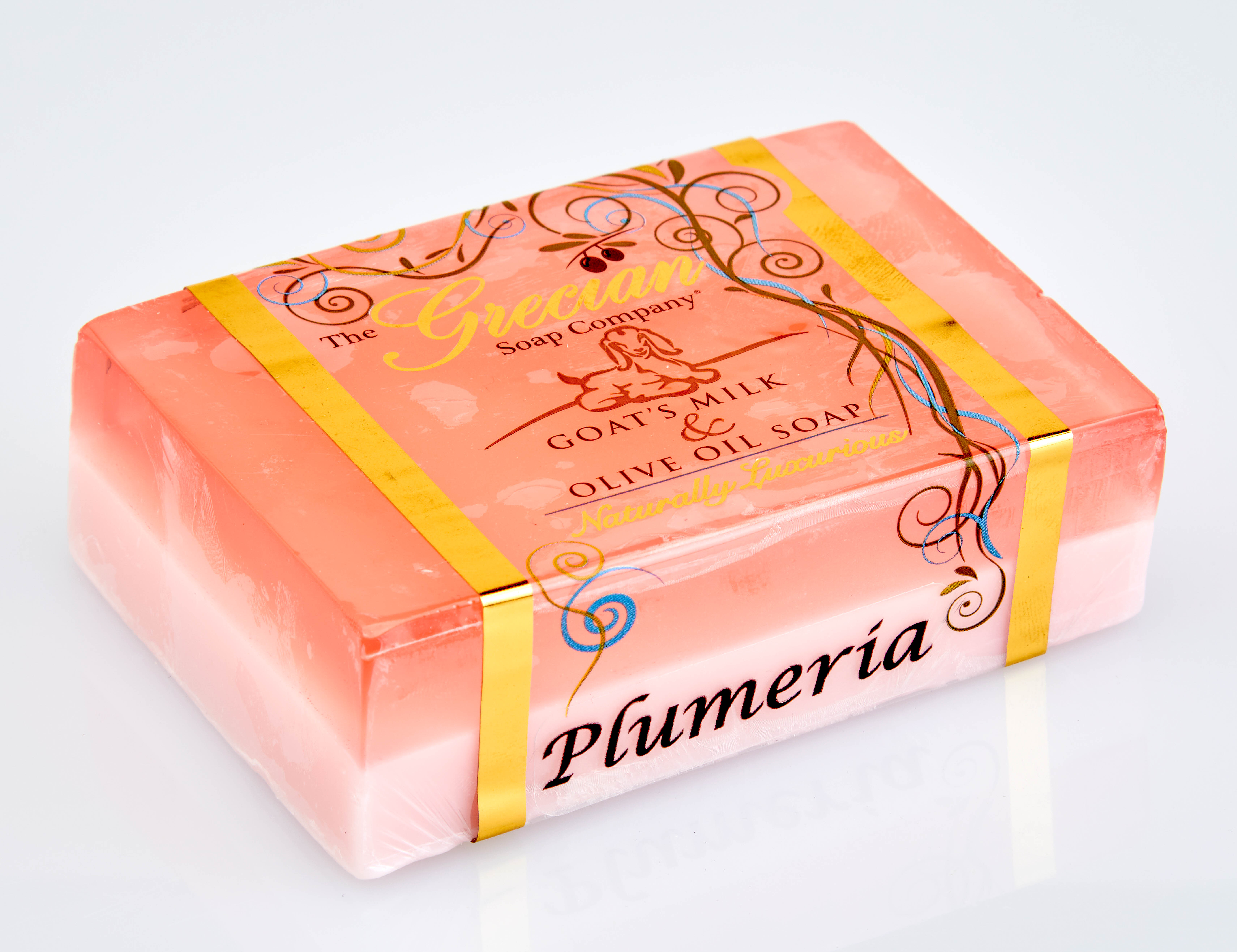 Half Goat's Milk, Half Olive Oil Soap - Plumeria