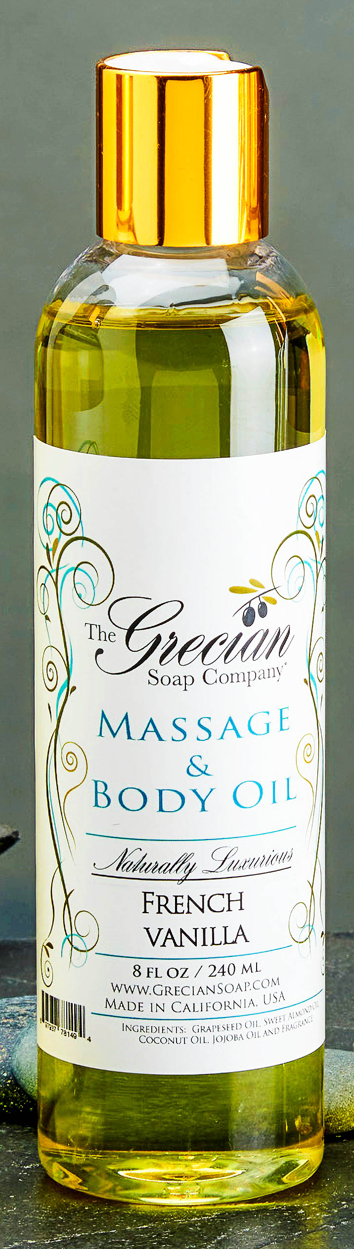 8oz. Massage & Body Oil – French Vanilla