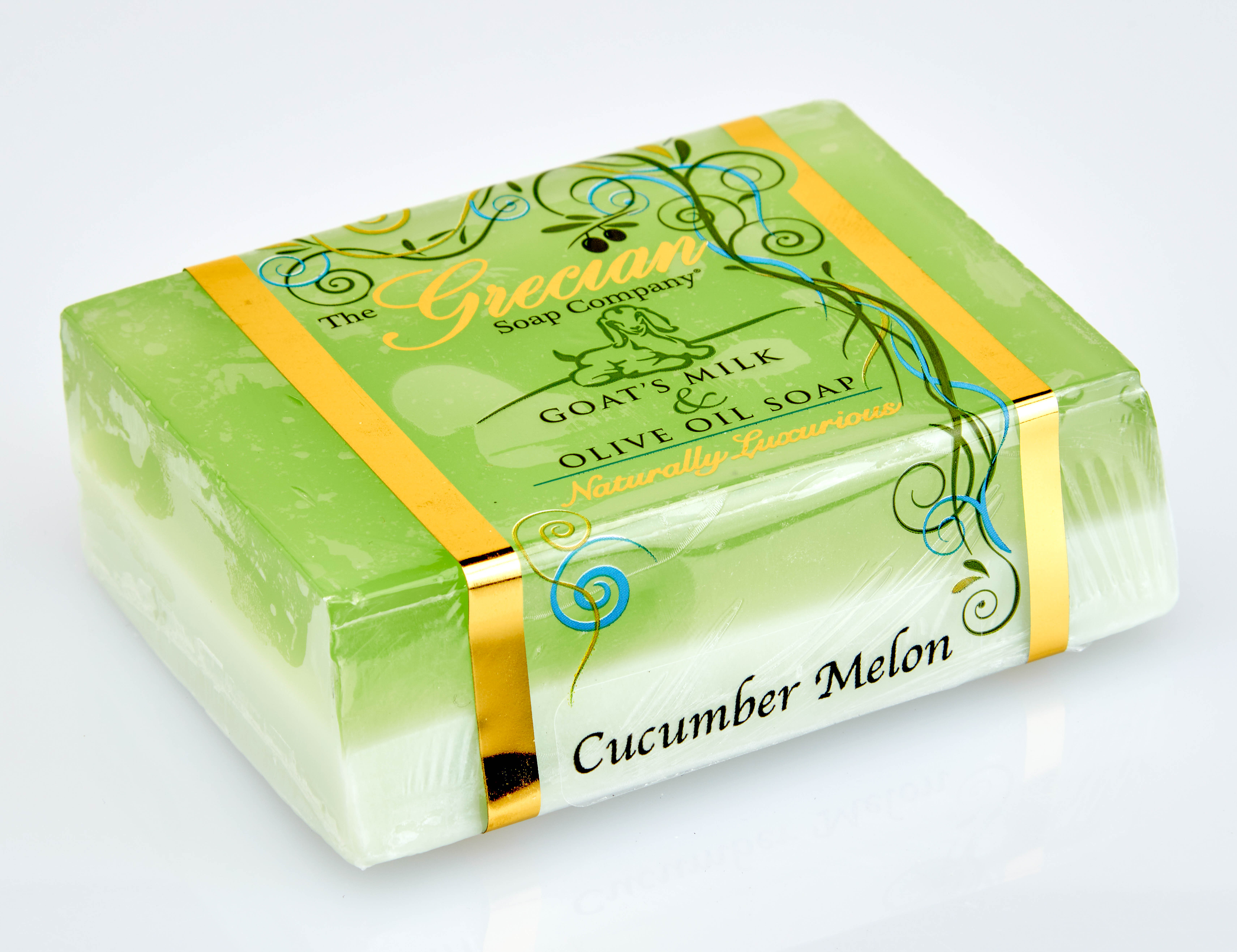 Half Goat's Milk, Half Olive Oil Soap - Cucumber Melon