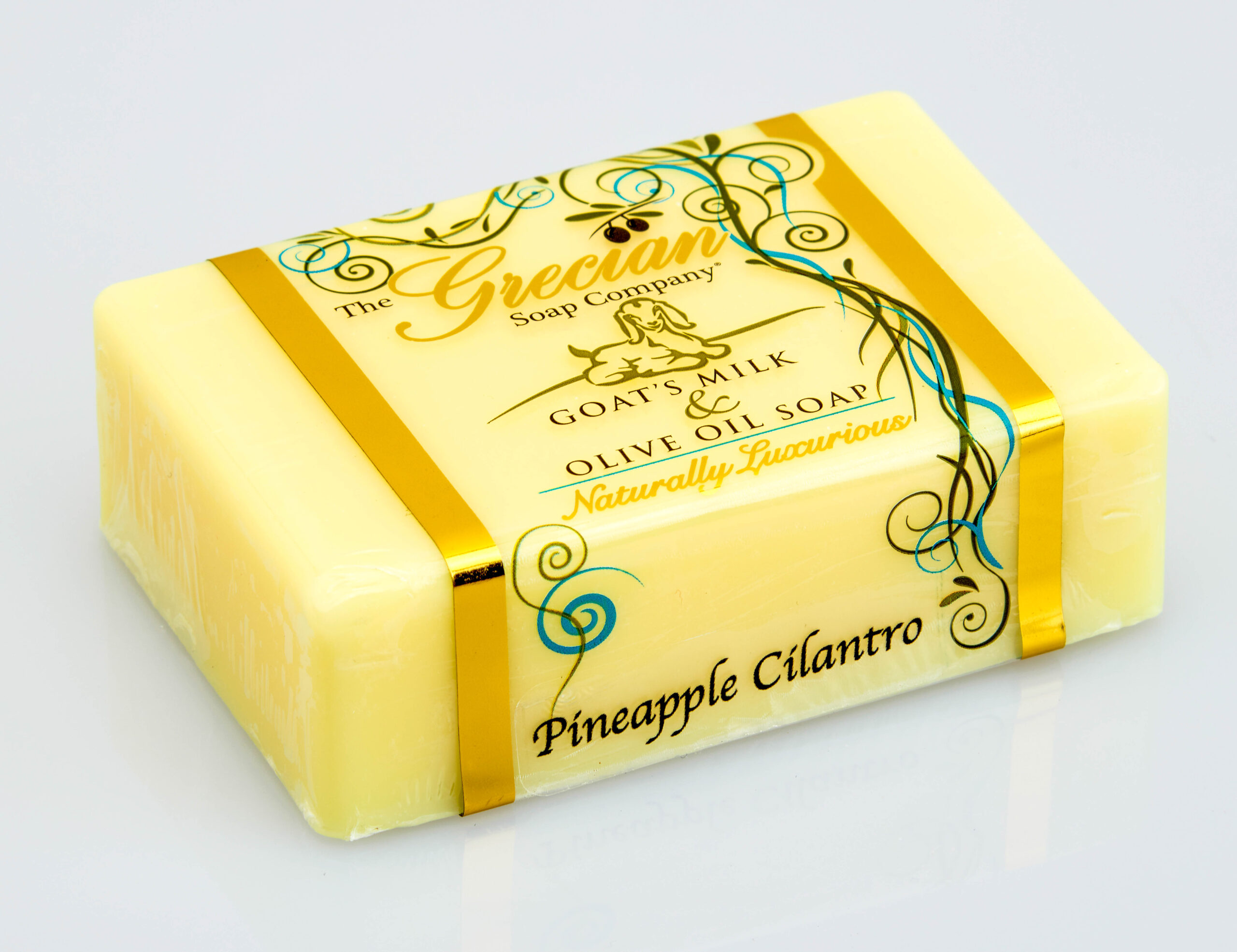 Goat's Milk & Olive Oil Soap Bar - Pineapple Cilantro