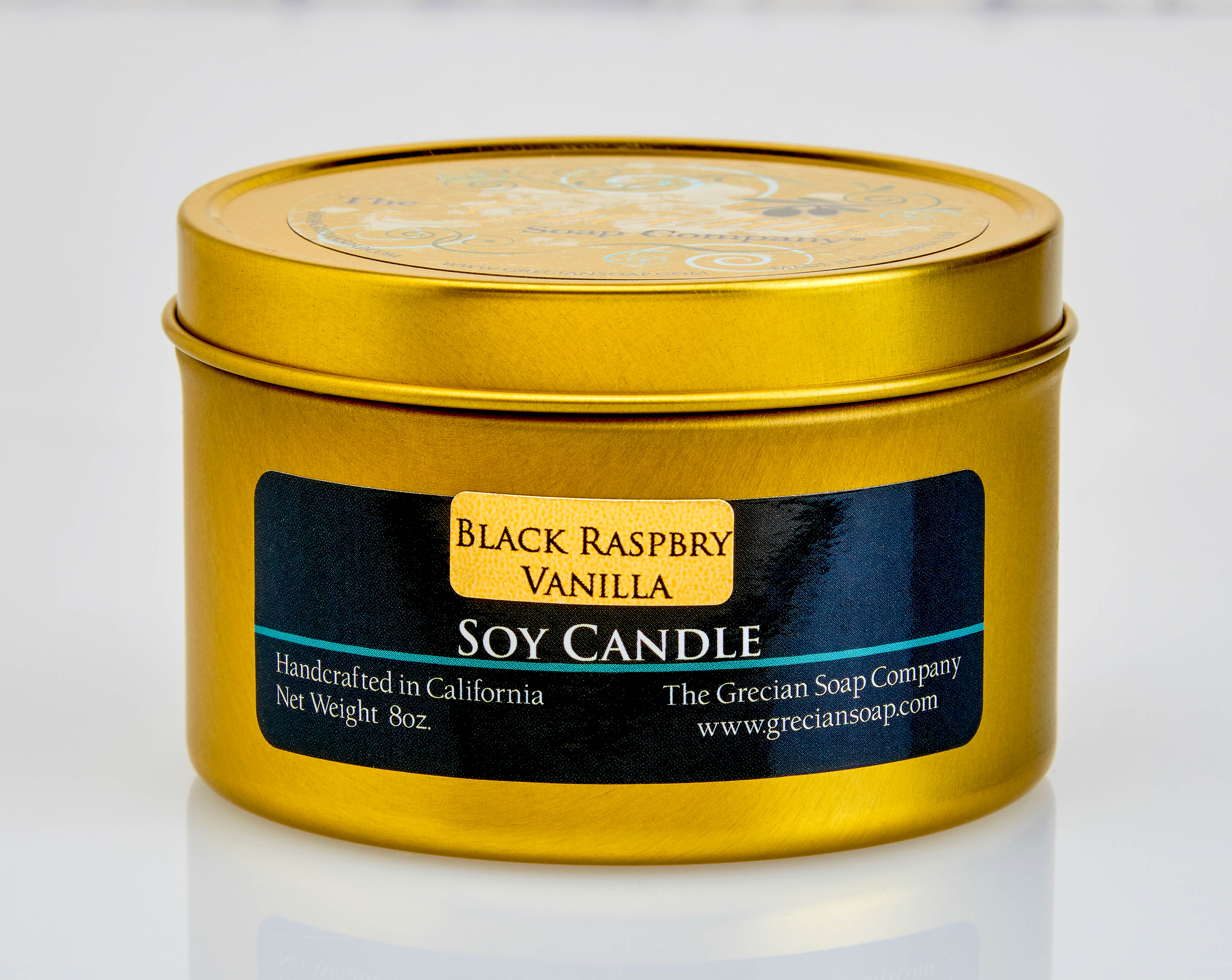 8oz. Soy Candle – Black Raspberry Vanilla