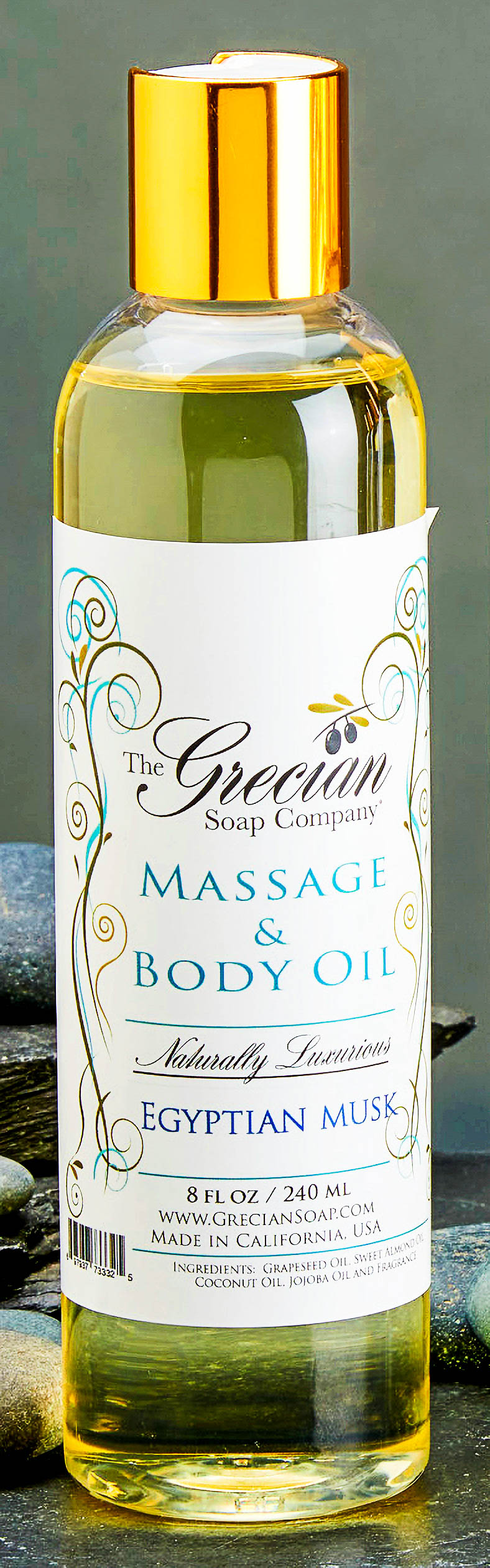 8oz. Massage & Body Oil – Egyptian Musk