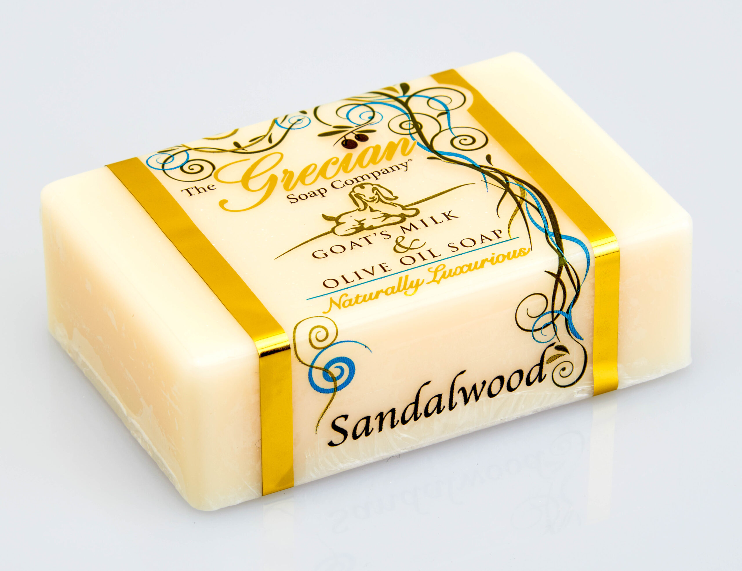 Goat's Milk & Olive Oil Soap Bar - Sandalwood