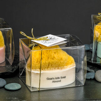 Goat's Milk Soap w/Sponge - Lilac