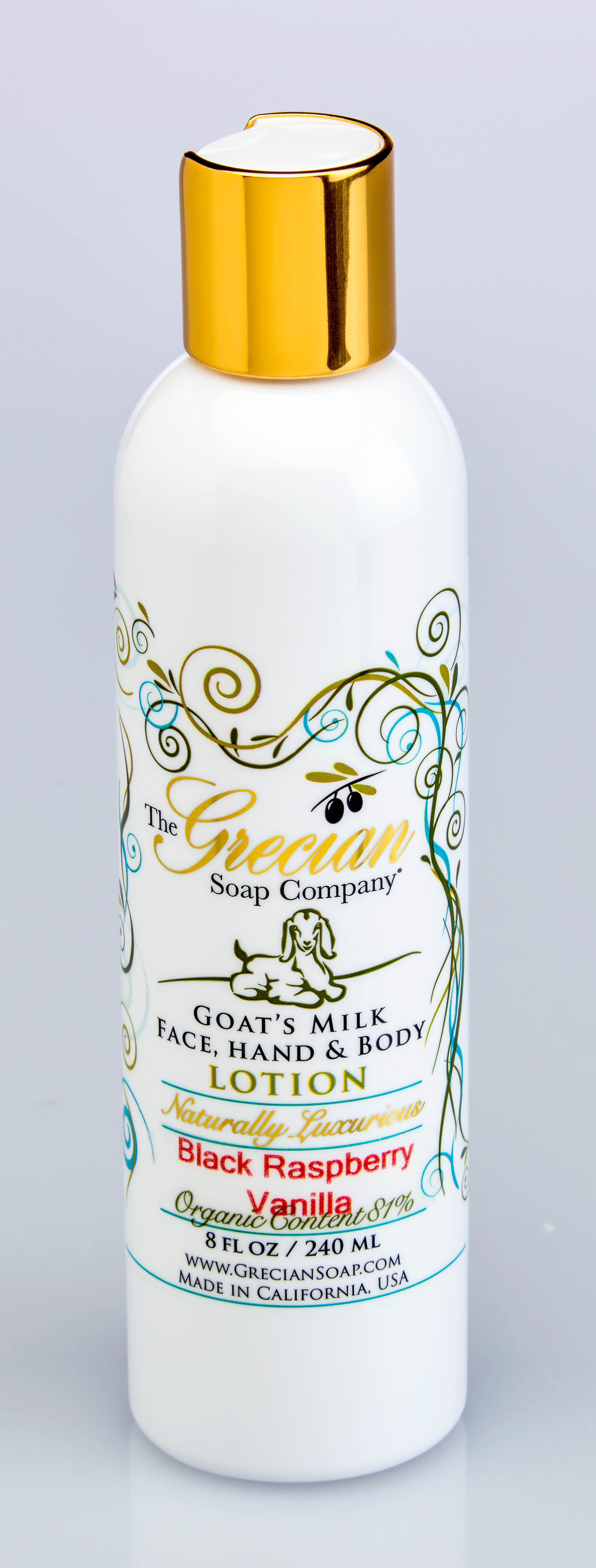 Organic Goat’s Milk Lotion – Black Raspberry Vanilla