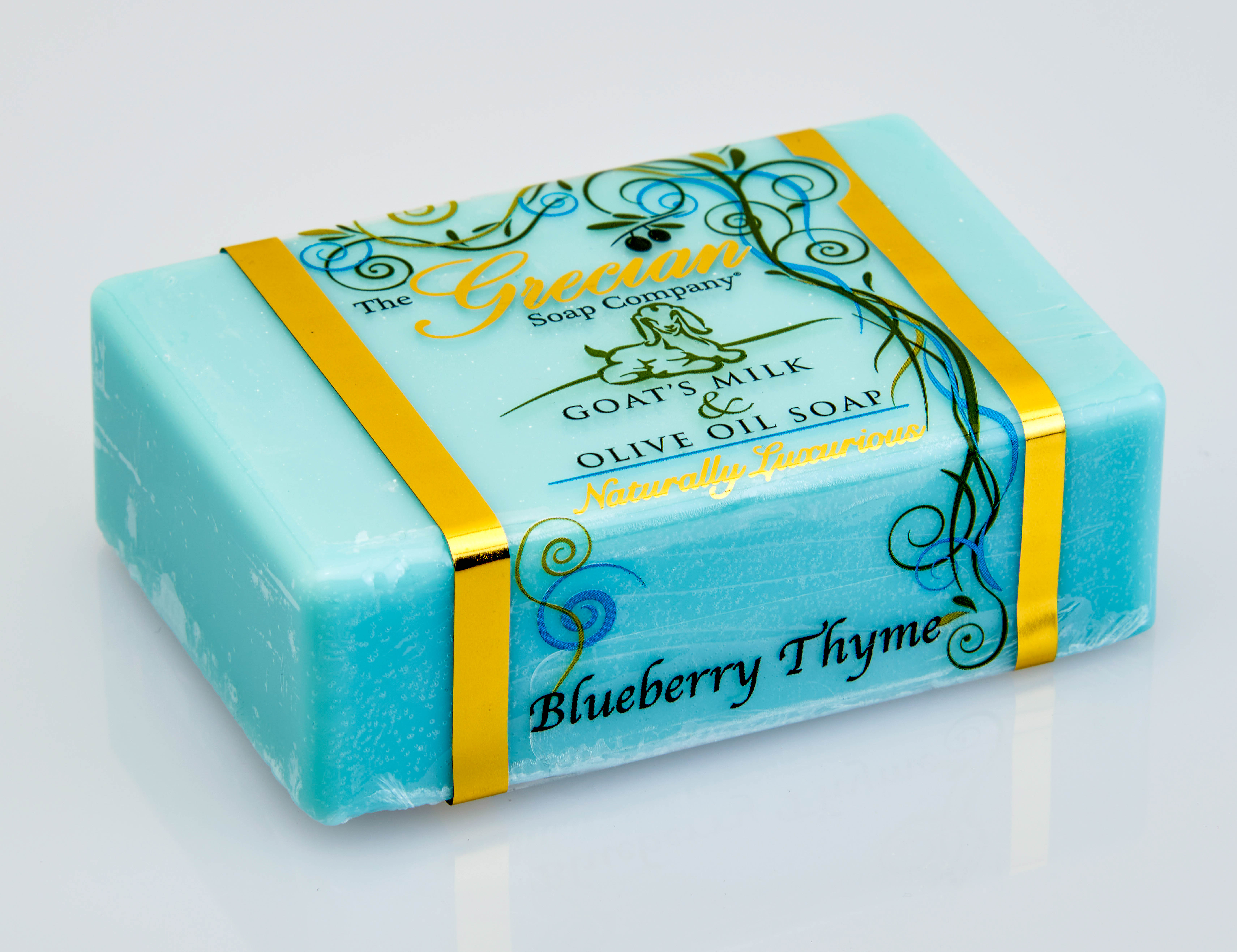 Goat’s Milk & Olive Oil Soap Bar – Blueberry Thyme