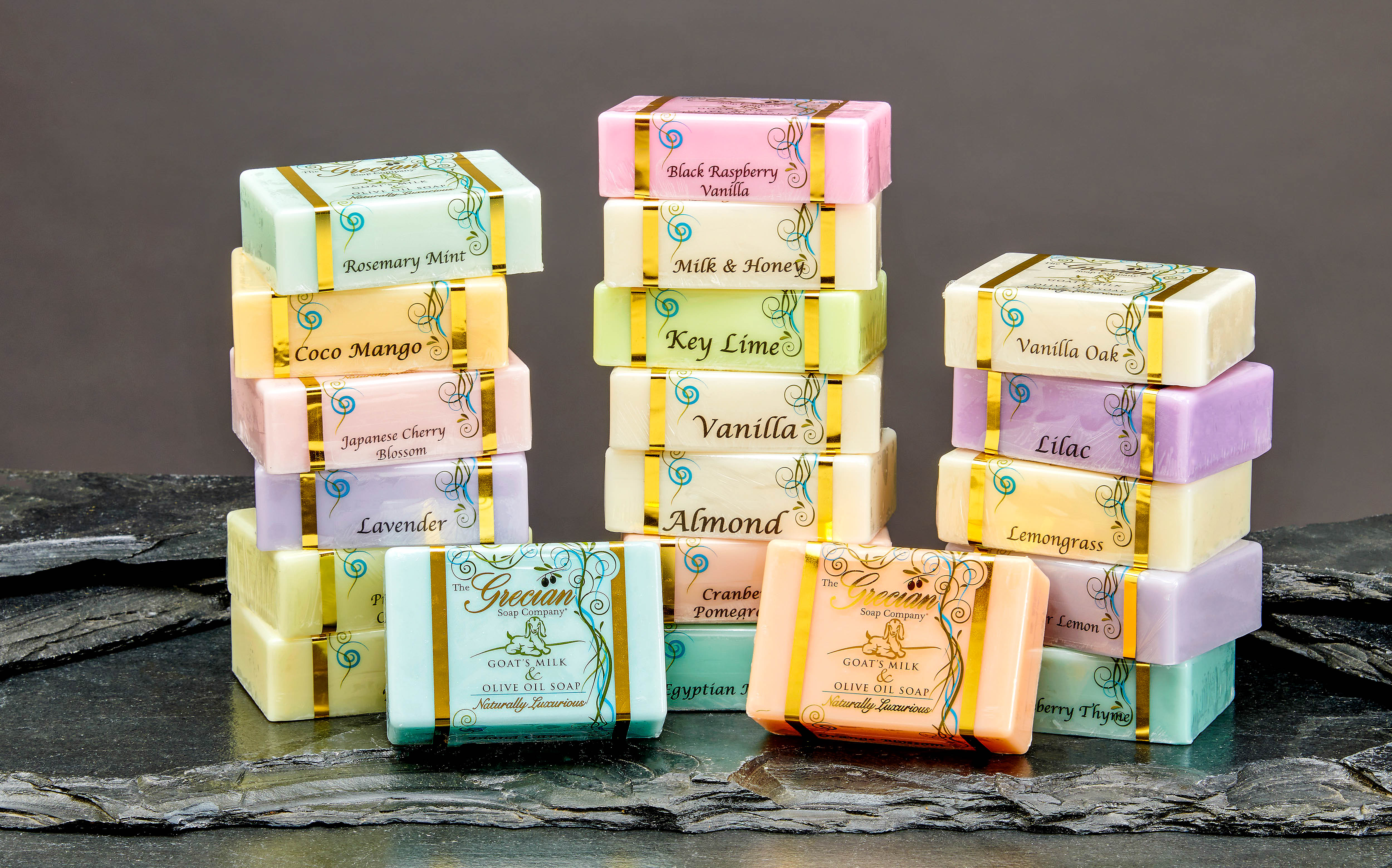 Goat’s Milk & Olive Oil Soap Bar – Strawberry Kiwi