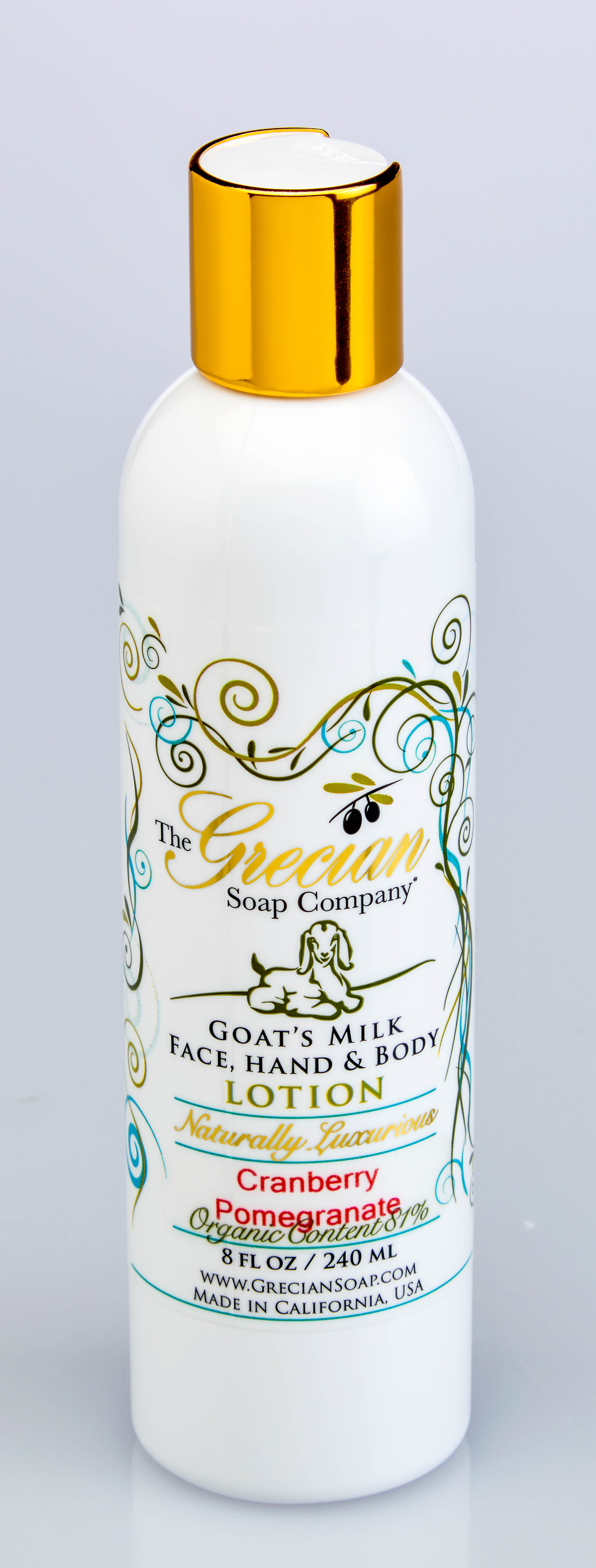 Organic Goat’s Milk Lotion – Cranberry Pomegranate